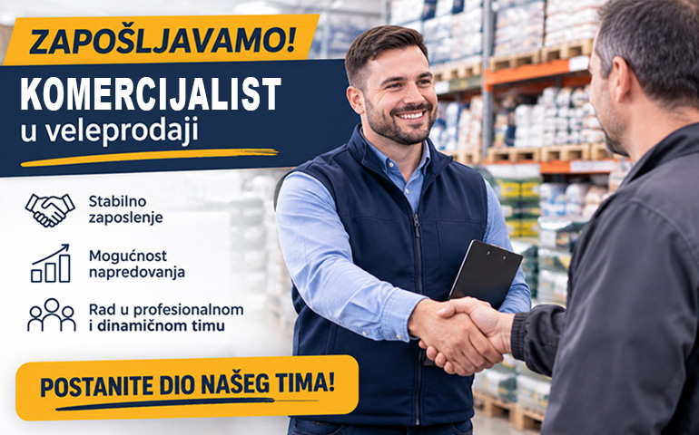 POSTANI DIO GAVROPROM TIMA - PRIJAVI SE NA OGLAS!