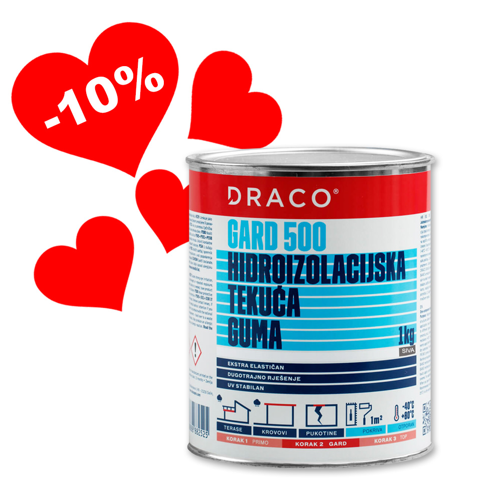 DRACO GARD 500 SIVI  1KG (HI TEKUĆA GUMA)