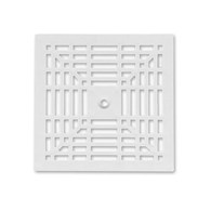 REŠETKA  ZA ŠAHT 400X400MM PVC   DAKOTA