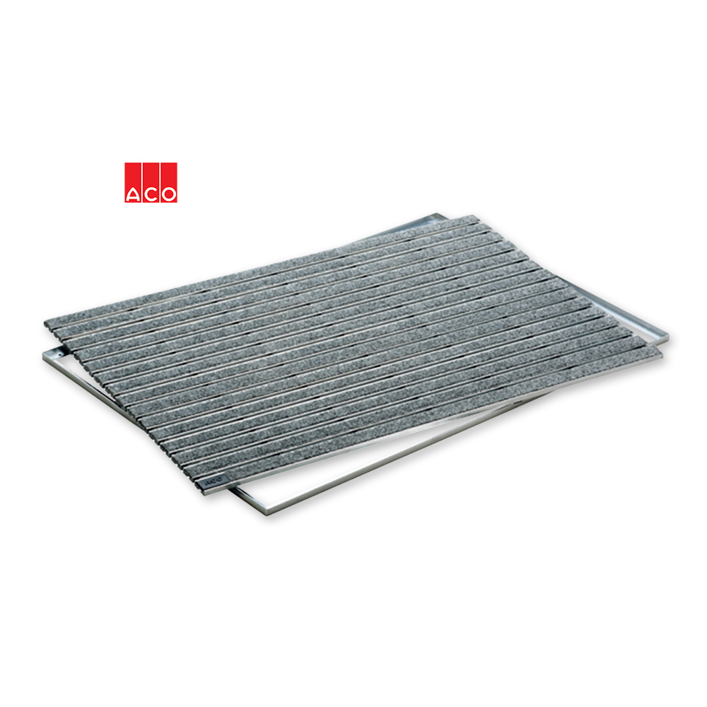 ACO SELF VARIO OTIRAČ UNUTARNJI 75X50CM RIPS SIVI / AL OKVIR (Š. 37256)