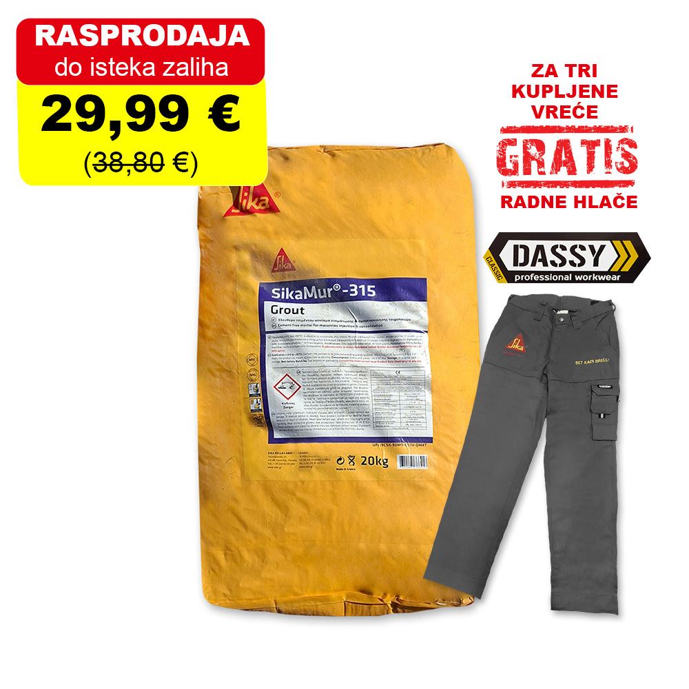 SIKA MUR 315 GROUT 20KG