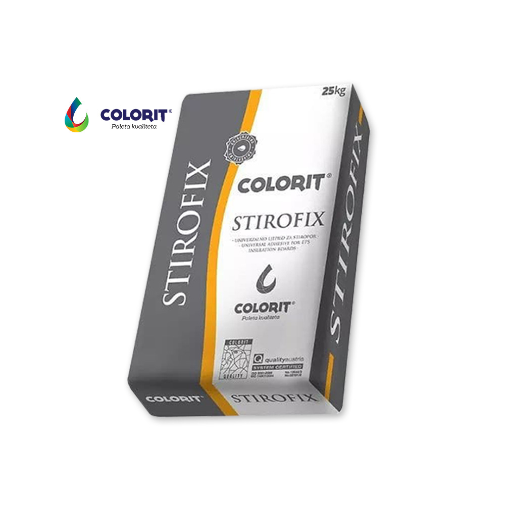 LJEPILO ZA STIRO. COLORIT STIROFIX 25/1 LJEP.+GLET.