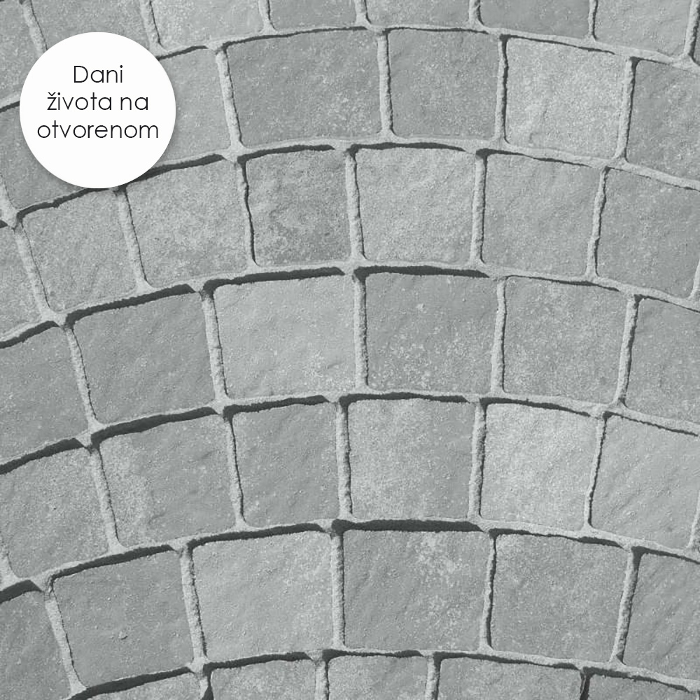 SEMM.ARTE LUK KOMBI 8CM SIVO PROŠARANA (#5,28M2)