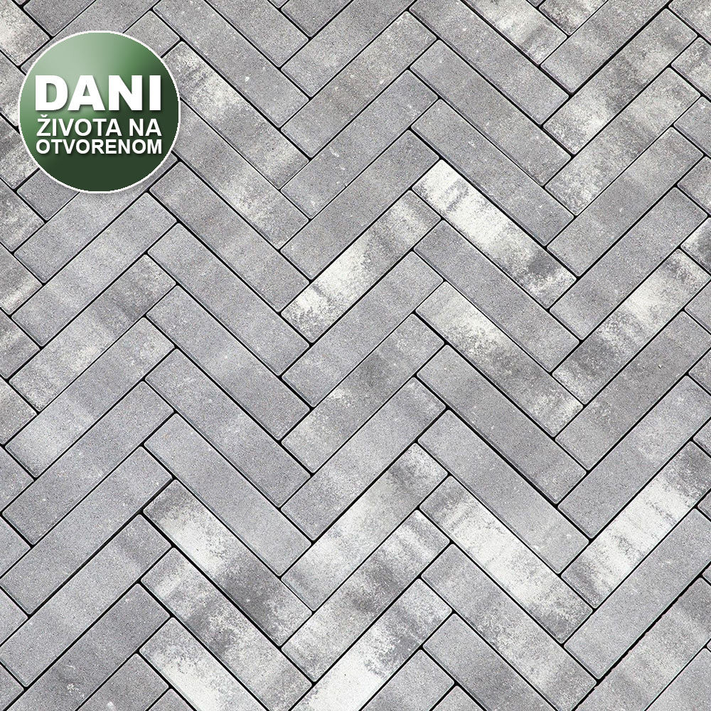 SEMM.PARCETTO 40X10X8CM SIVO-CRNO-BIJELA (#7,68M2) (Š.61821175)