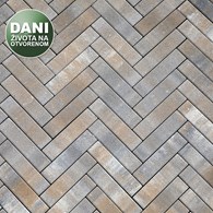 SEMM.PARCETTO 40X10X8CM SMEĐE SIVO PROŠ. (#7,68M2) (Š.61821176)